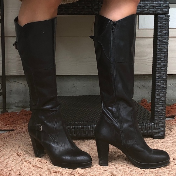 Arnold Churgin Black leather boot - Picture 4 of 5